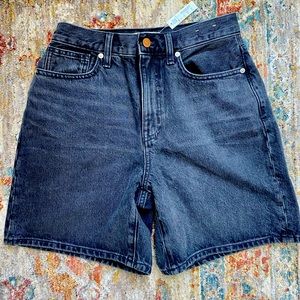 Madewell baggy denim shorts